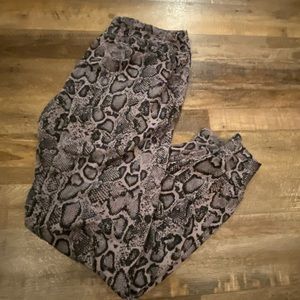 Animal print Pajama pants